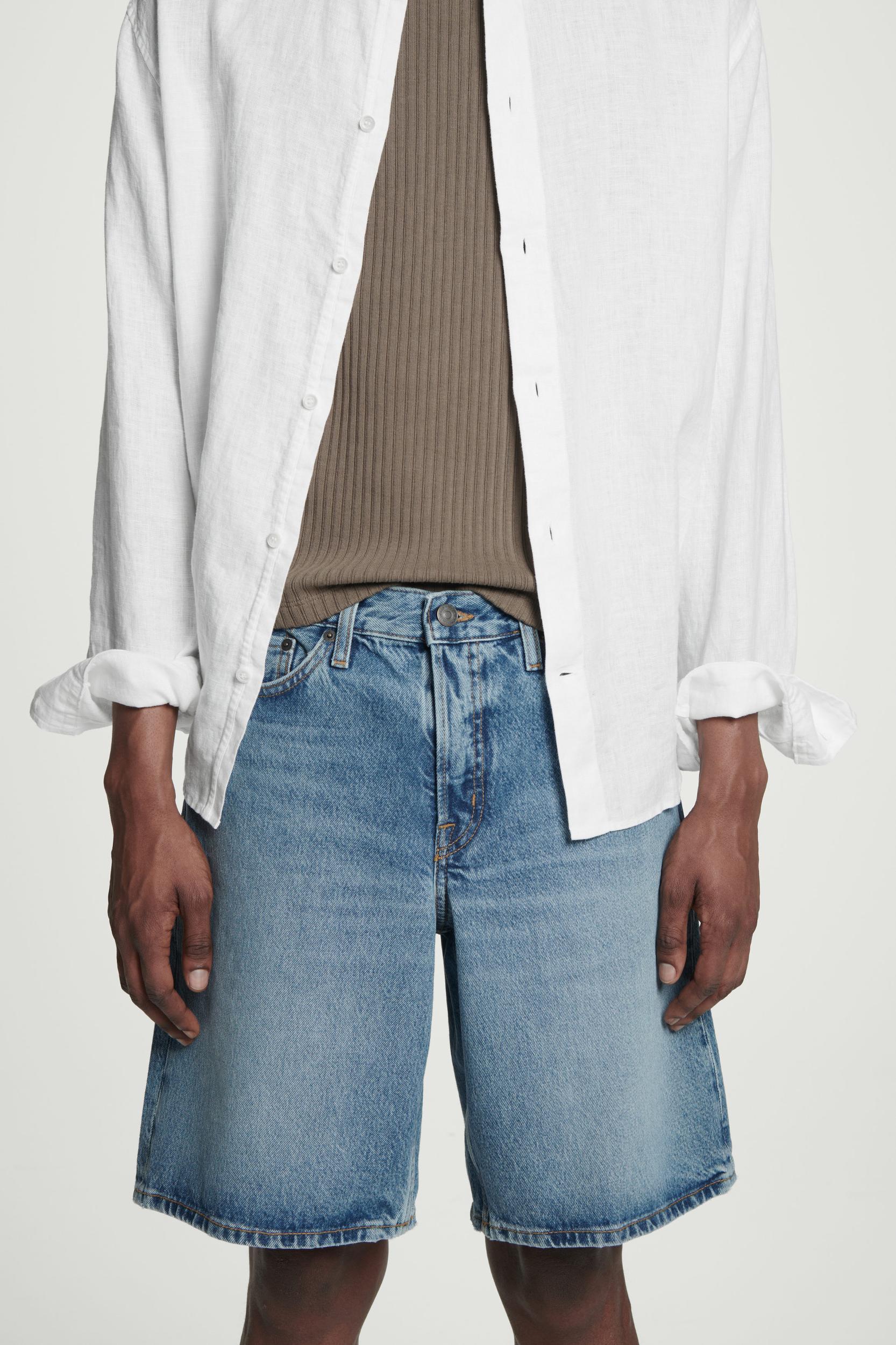 DENIM SHORTS Product Image