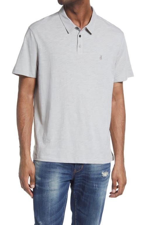 John Varvatos Men's Victor Solid Slub Cotton Polo Product Image