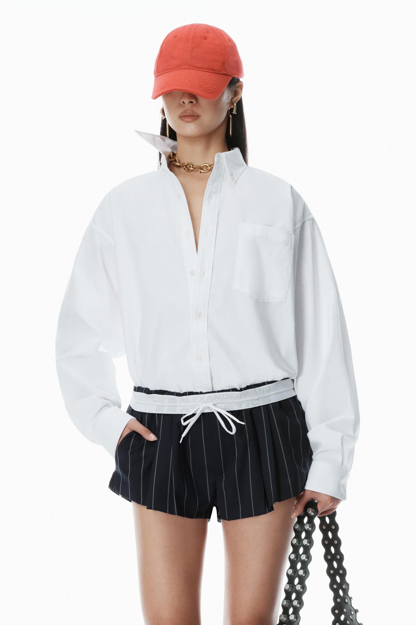 Cotton Oxford Oversize Shirt Product Image