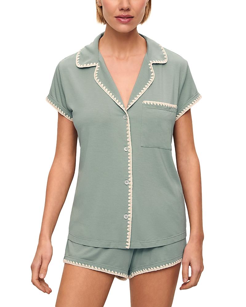 Eberjey Frida Whipstitch Short Pajama Set Product Image