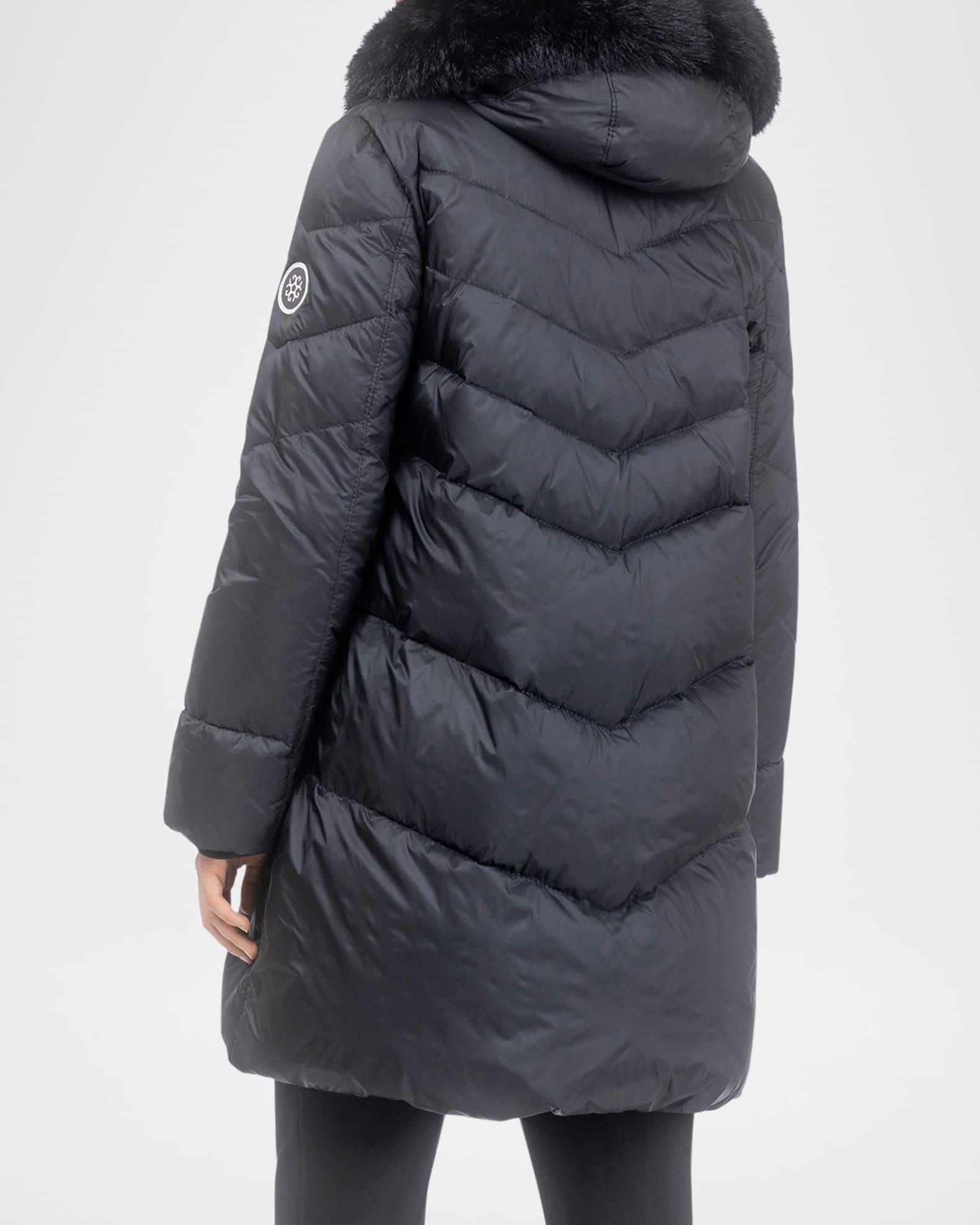 Apres-Ski Jacket With Detachable Toscana Lamb Shearling Hood Trim Product Image