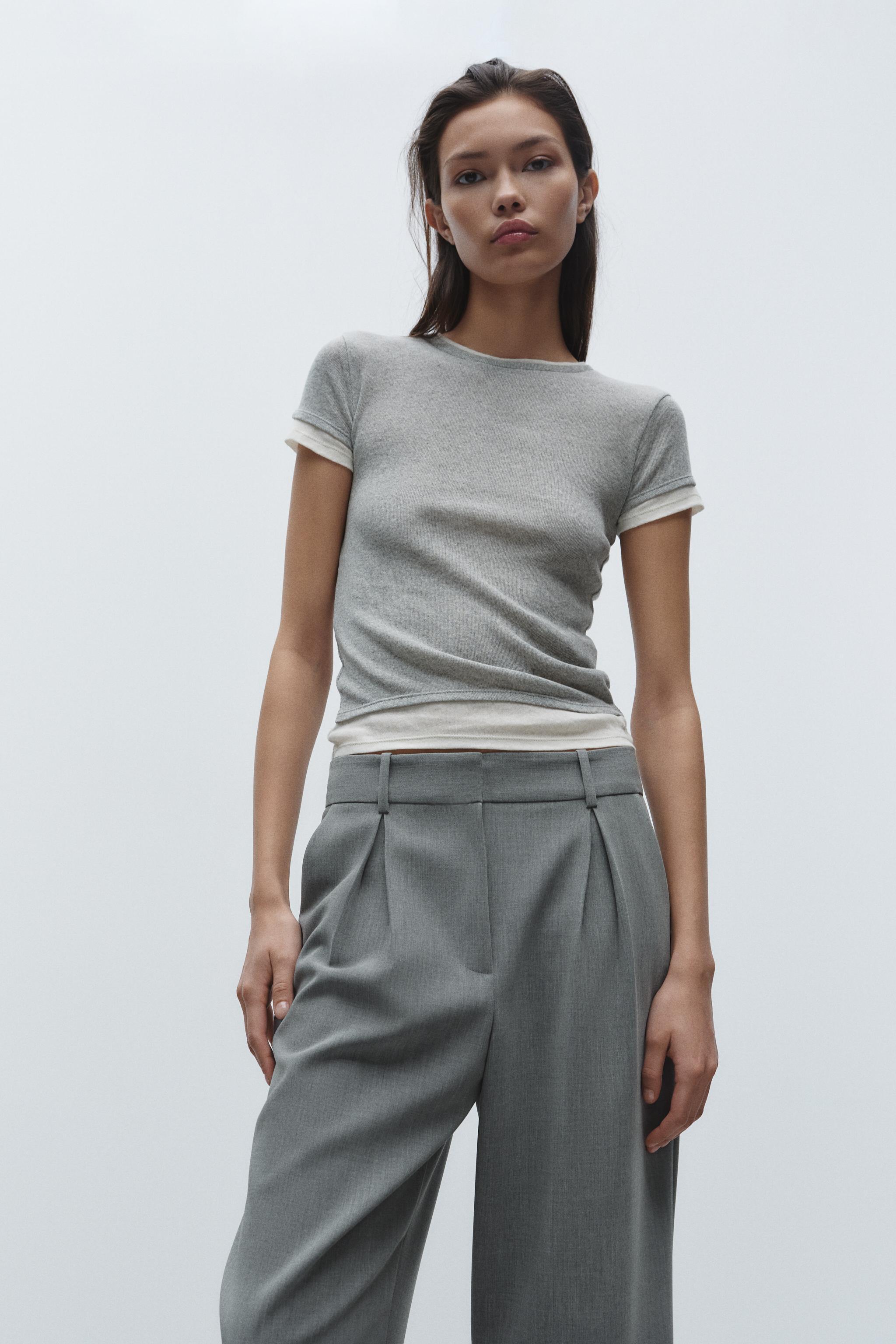 PLEATED CHINO PANTS Product Image