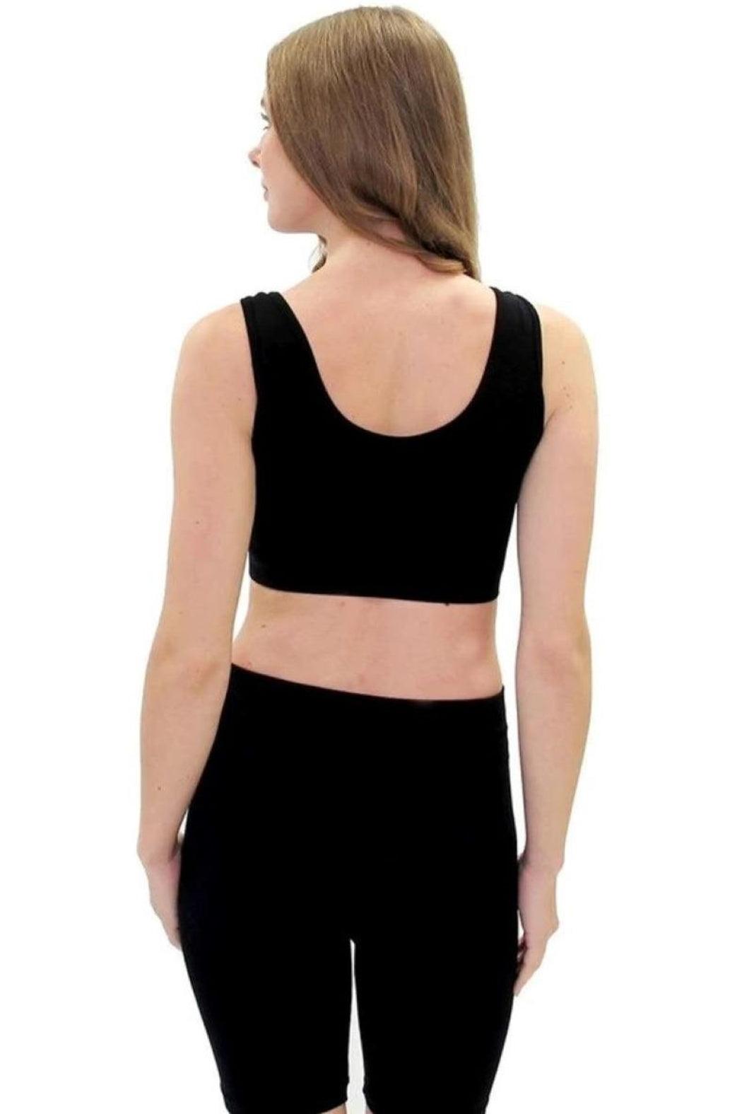 Comfy V-Neck Bra Product Image