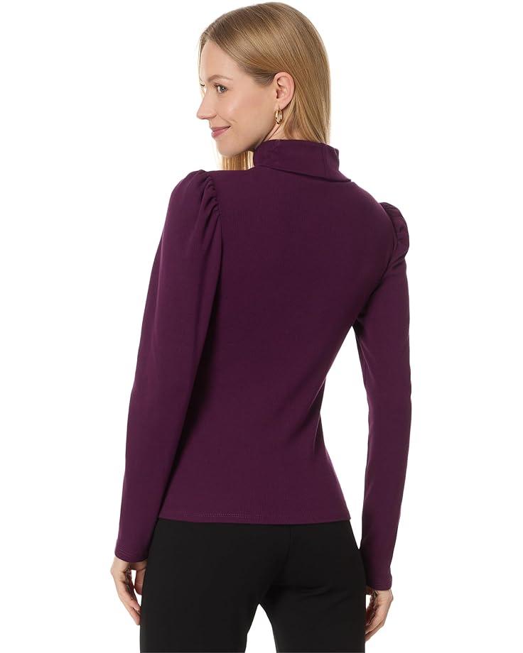 Modal Rib Long Sleeve Turtleneck Product Image
