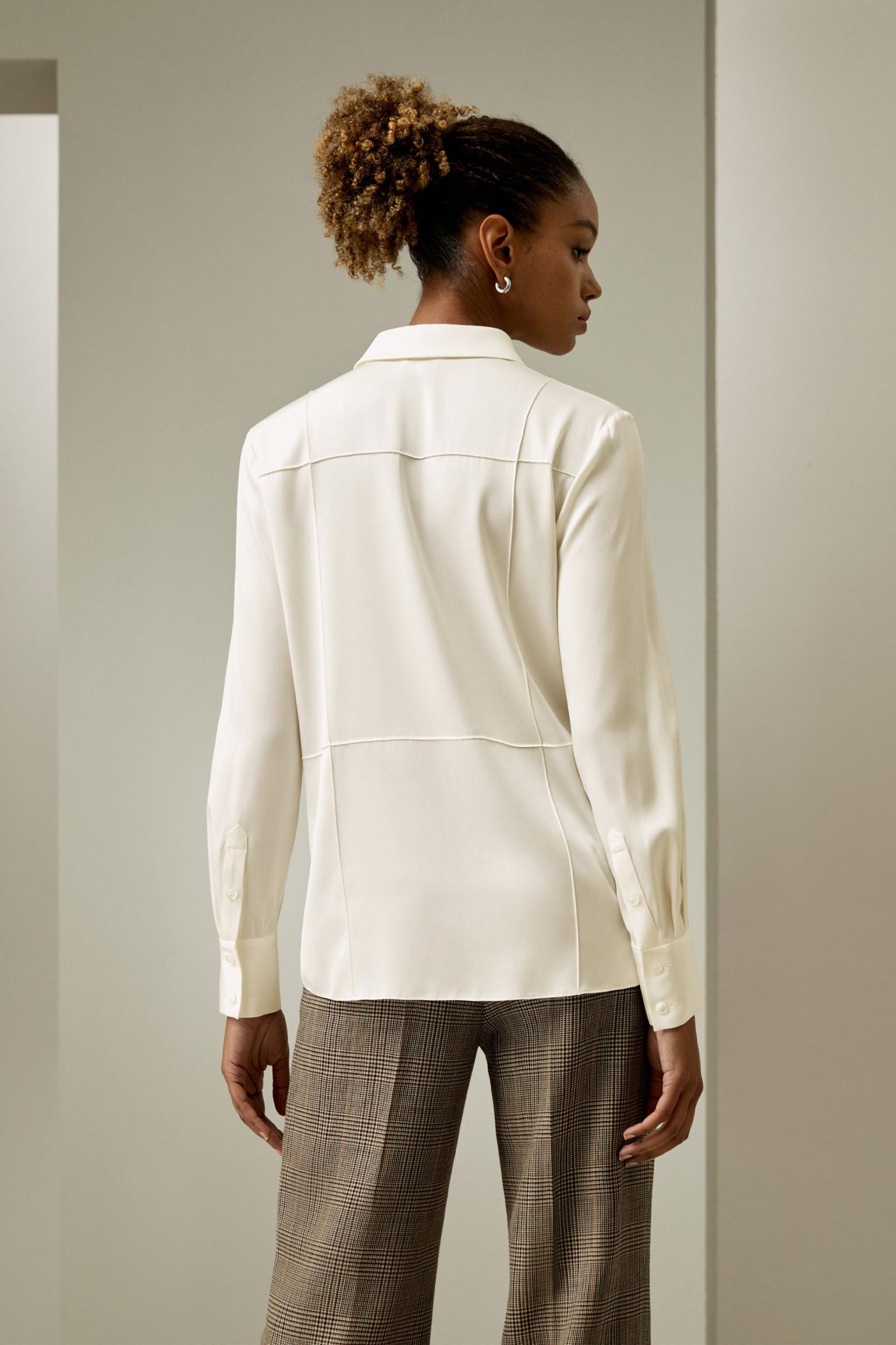 Sprezzatura Silk Blouse Product Image