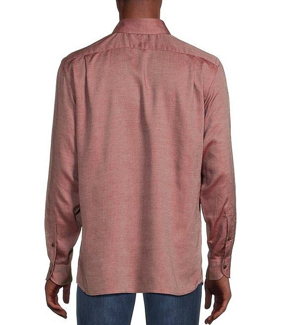 Cremieux Blue Label Solid Long Sleeve Woven Shirt Product Image