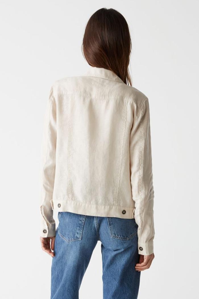 Jean Linen Jacket Product Image