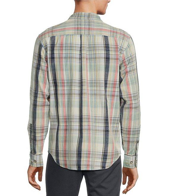 Tommy Bahama Hazy Fade Checked Long Sleeve Woven Shirt Product Image
