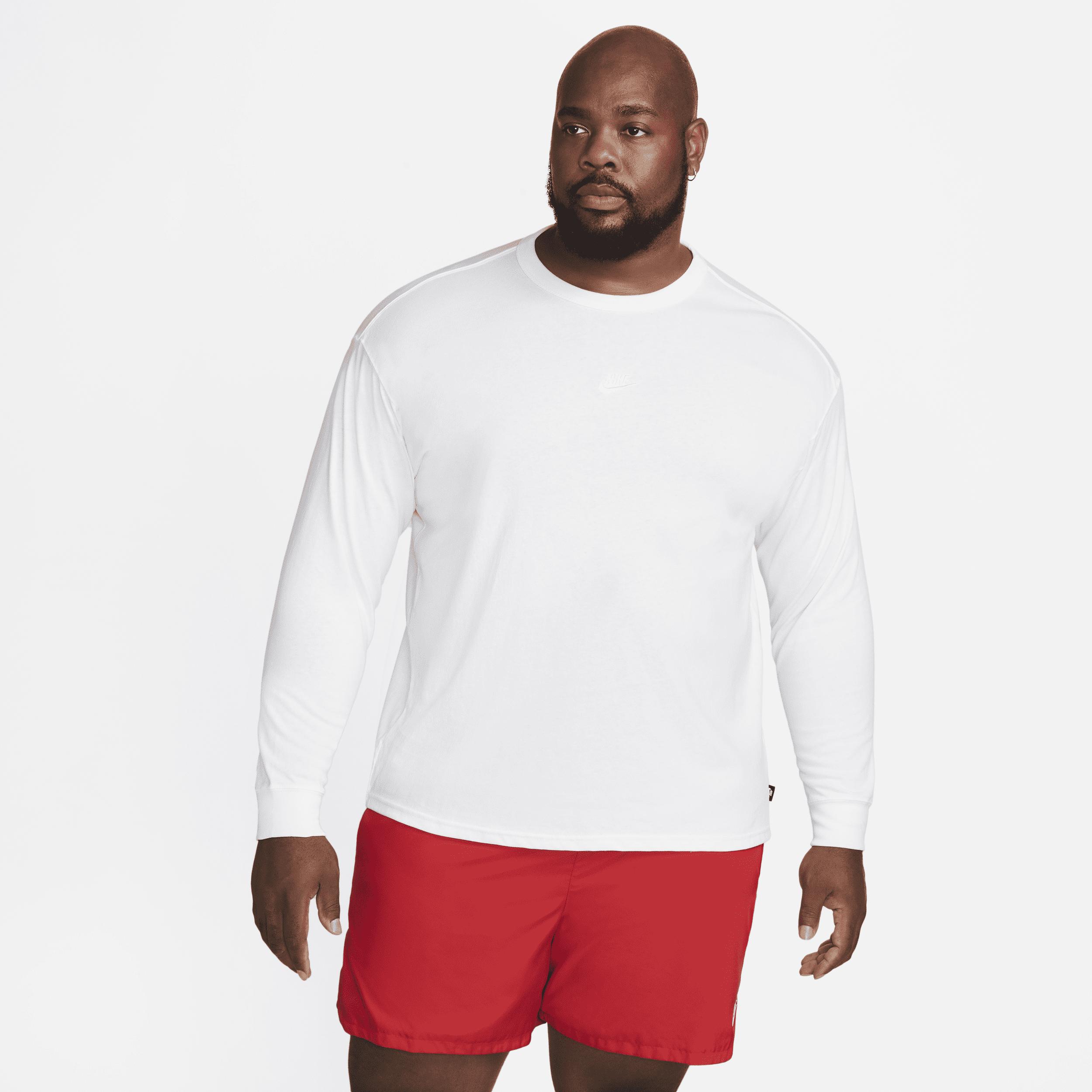 Mens Nike Sportswear Premium Essentials Long-Sleeve T-Shirt | DO7390-100 Product Image