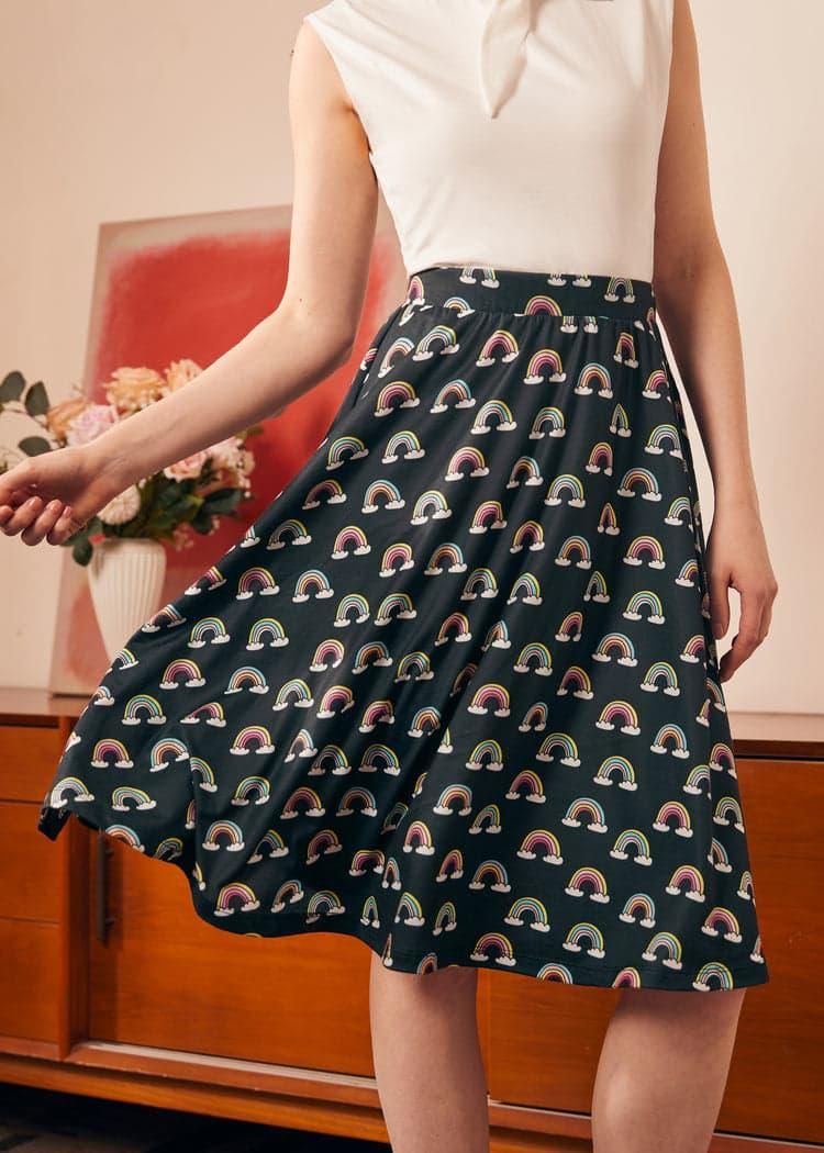 Excellence Attained Knit Midi Skirt Product Image