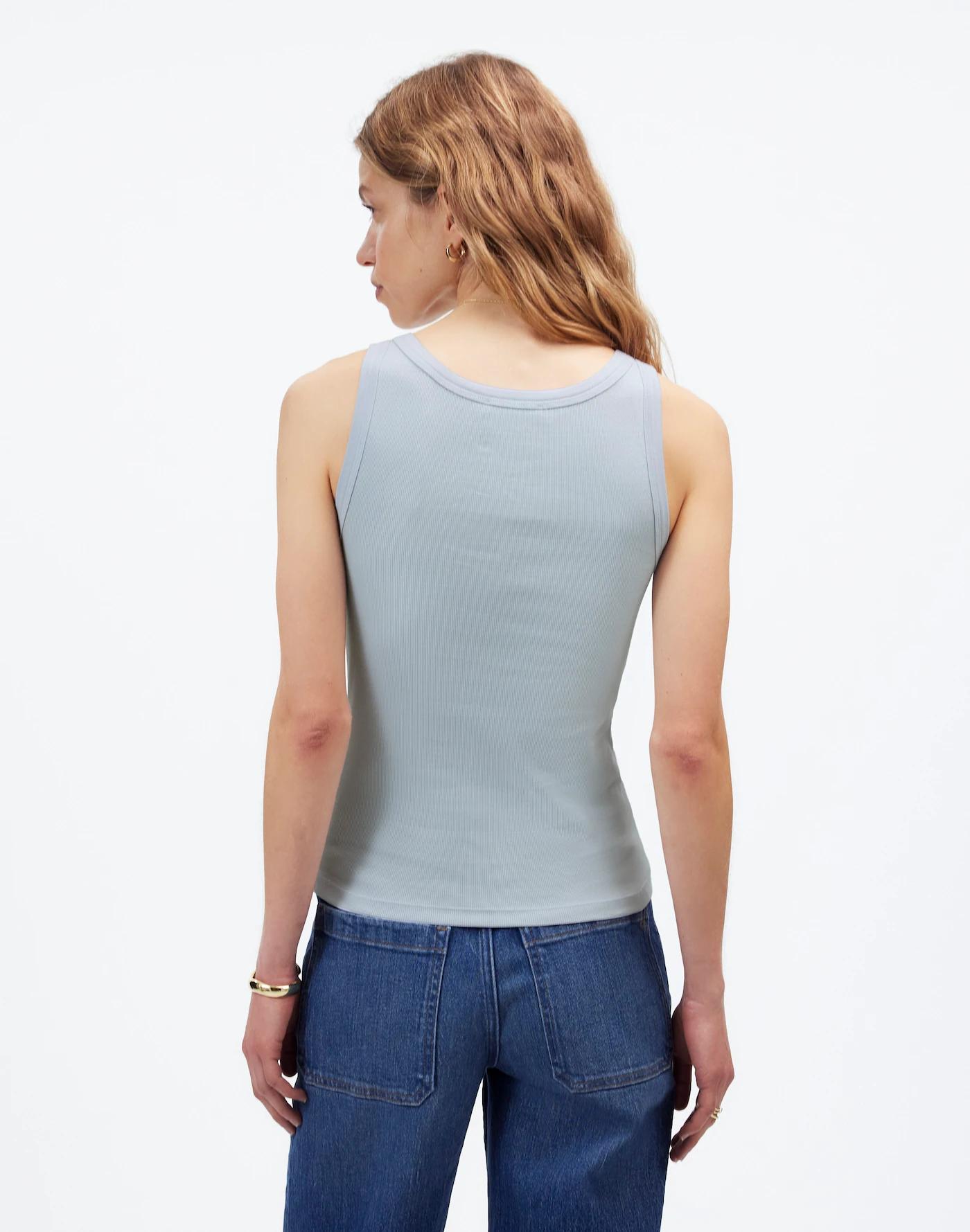 (Re)generative Cotton Essential High-Neck Tank Product Image