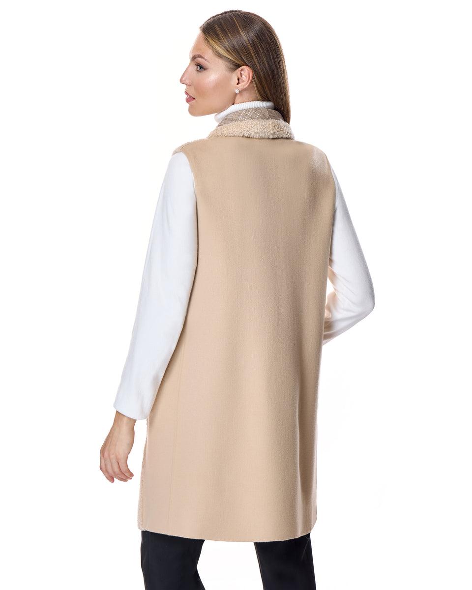 Shearling Lamb Vest Product Image