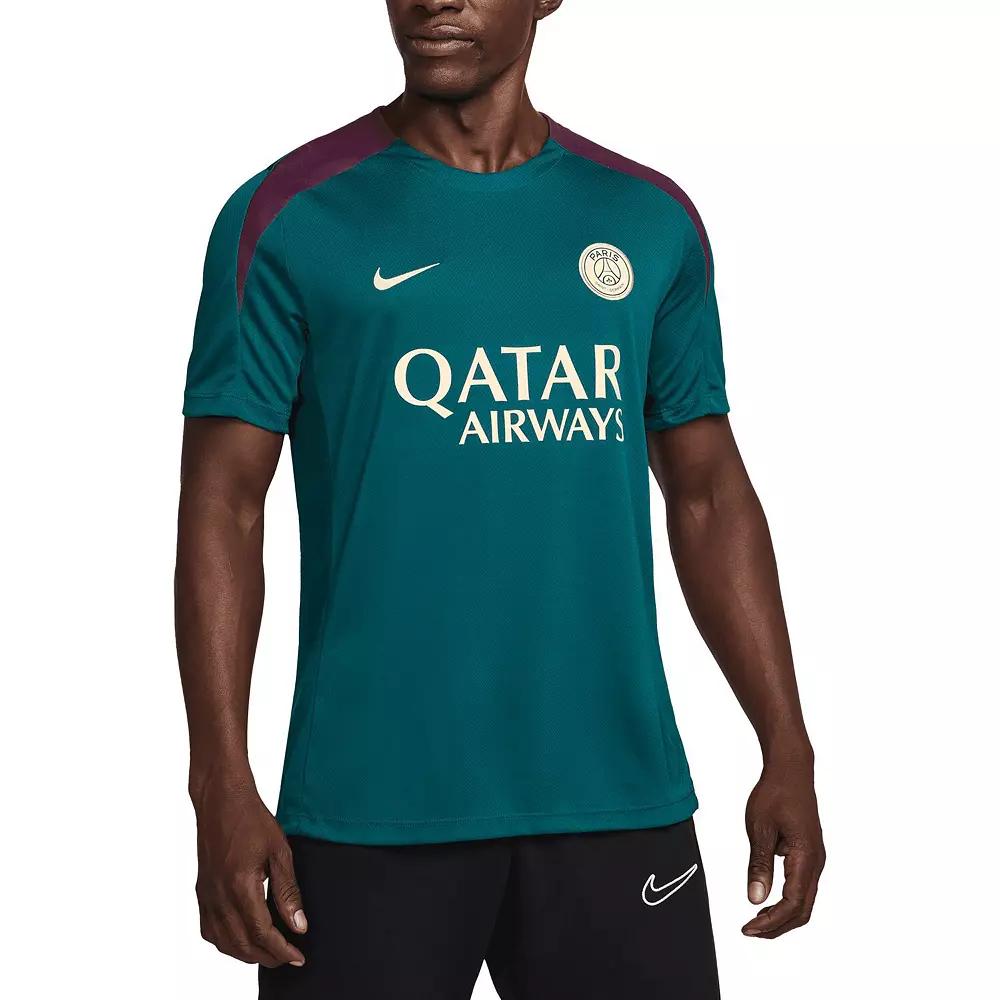 Men's Nike Teal Paris Saint-Germain 2024/25 Strike Performance Top,  Product Image