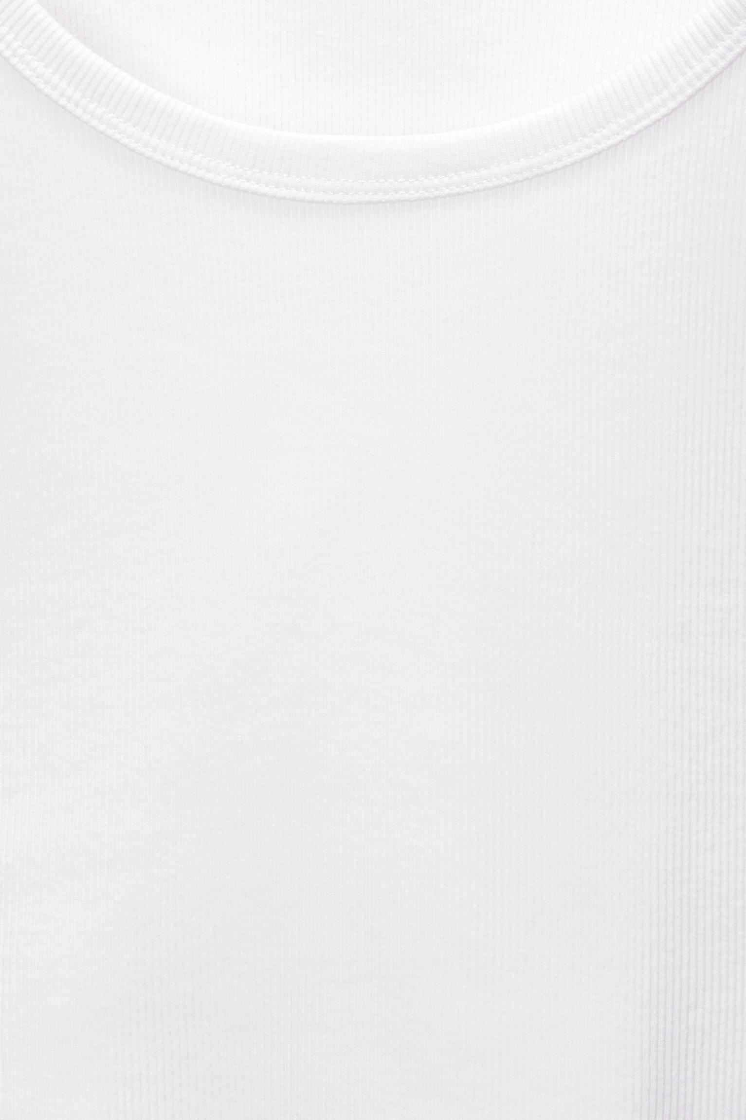 Ribbed long sleeve top Product Image