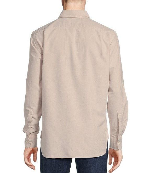 Cremieux Blue Label Classic Fit Faded Oxford Long Sleeve Woven Shirt Product Image