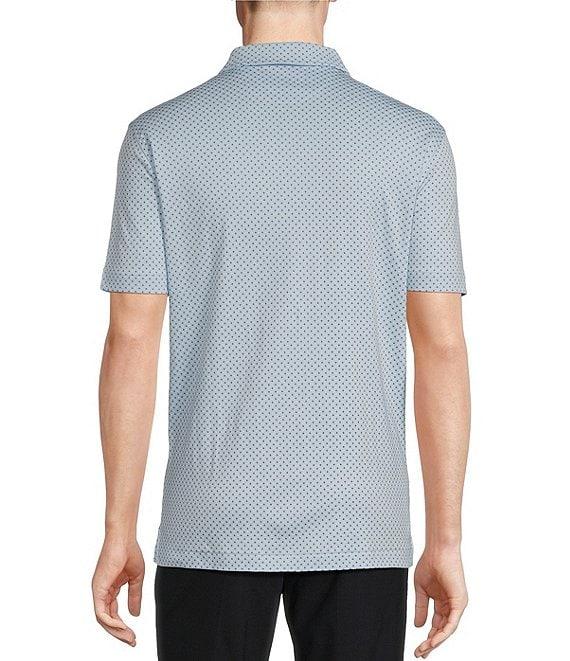 Daniel Cremieux Signature Label Mini Print Short Sleeve Polo Shirt Product Image