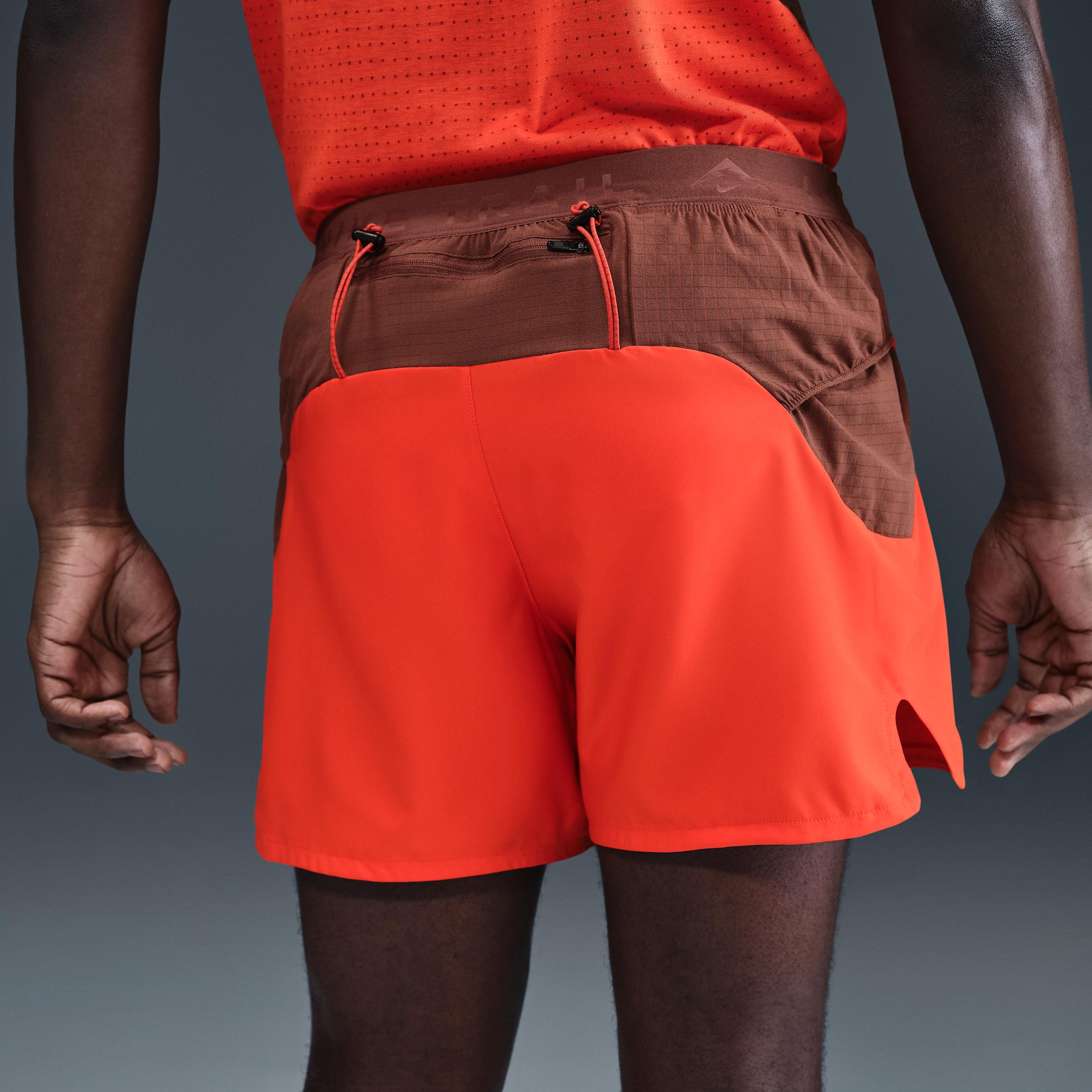 Nike Mens Trail Second Sunrise 5 Dri-FIT ADV Brief-Lined Running Shorts | HJ3572-633 Product Image
