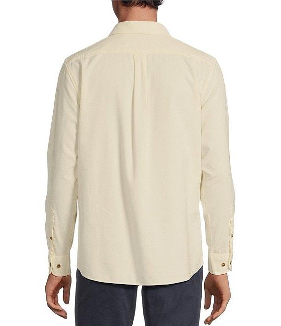 Rowm The Nomad Long Sleeve Garment Dyed Solid Washed Corduroy Shirt Product Image