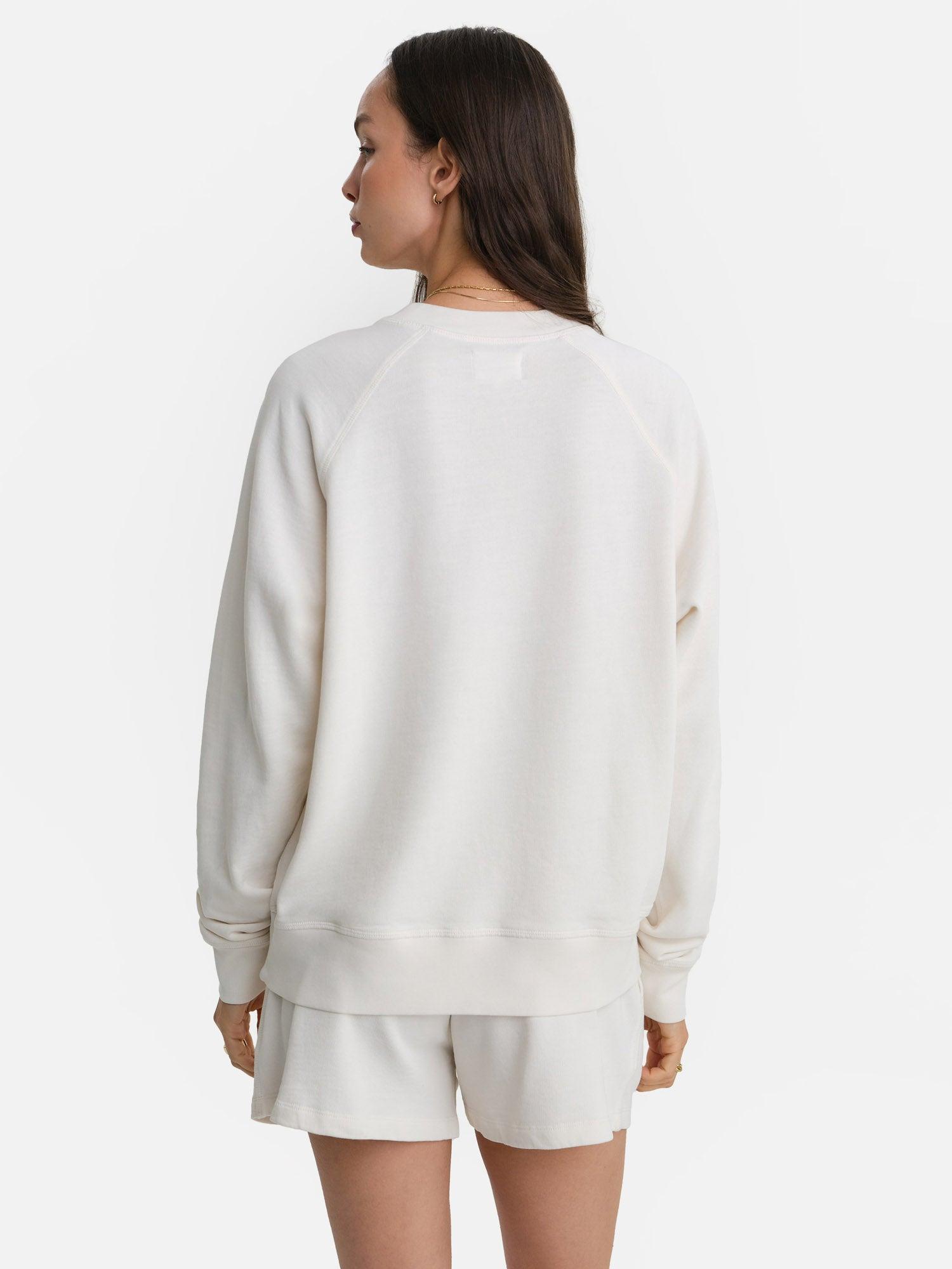 Organic Lightweight Terry Raglan Sweatshirt Female Product Image