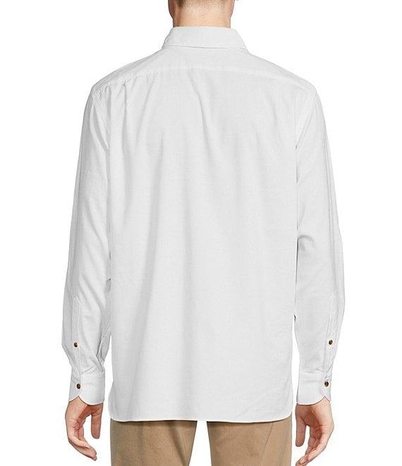 Cremieux Blue Label Down East Collection Landscape Print Long-Sleeve Woven Shirt Product Image