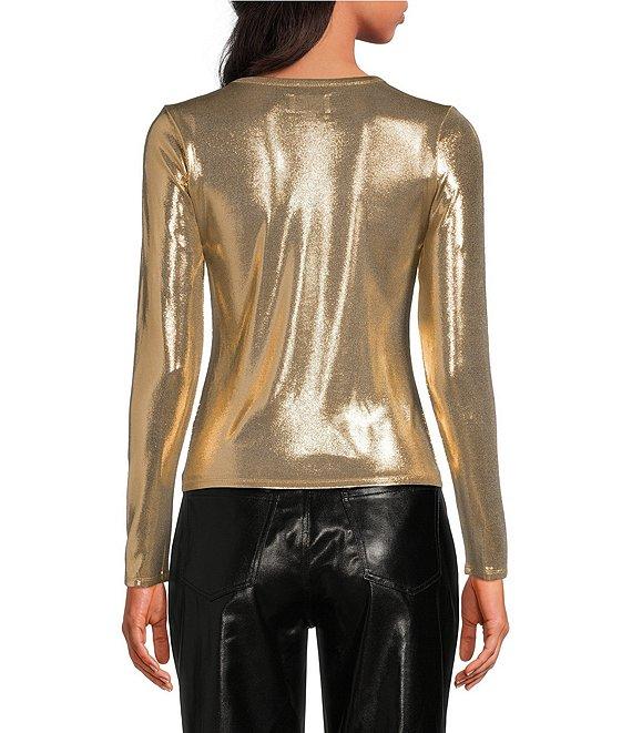 Every Knit Jersey Round Neck Long Sleeve Top Product Image