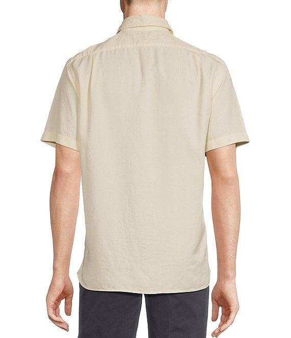 Cremieux Blue Label Slub Twill Short Sleeve Woven Shirt Product Image