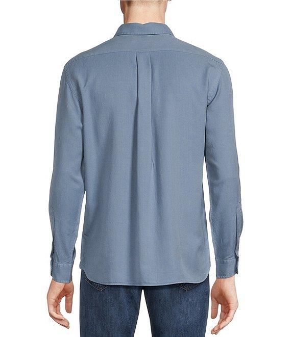 Cremieux Blue Label Solid Twill Woven Shirt Product Image