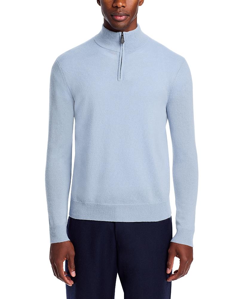 The Mens Store at Bloomingdales Cashmere Half-Zip Sweater - Exclusive Product Image