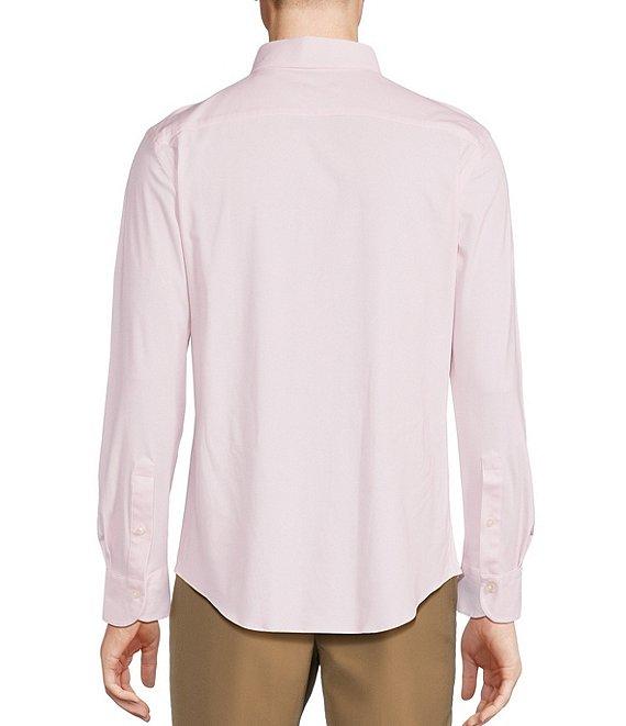Daniel Cremieux Signature Label Micro Check Luxe Stretch Long Sleeve Woven Shirt Product Image