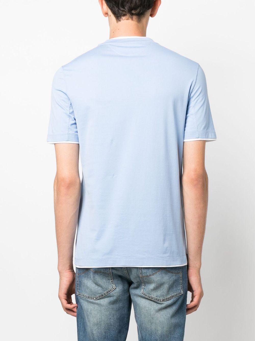 crew-neck cotton T-shirt Product Image