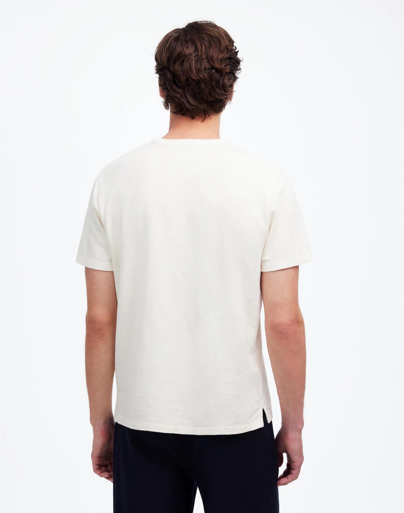 Heavyweight Slub Cotton Tee Product Image