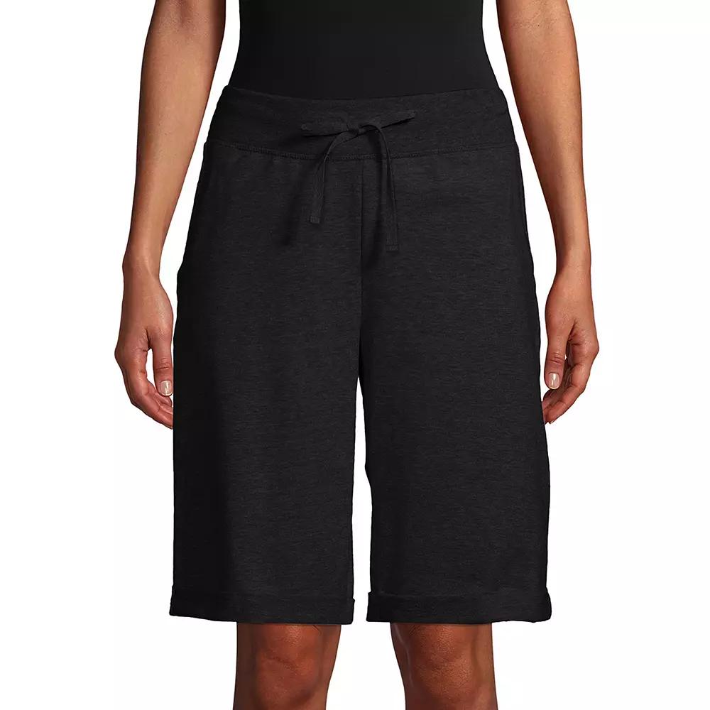 Women's Hanes® French-Terry Bermuda Shorts,  Product Image