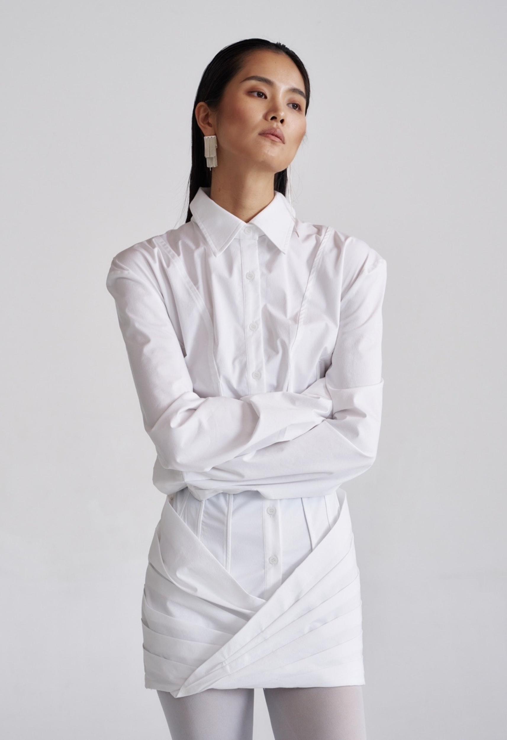 Campbell Button Up Dress Product Image