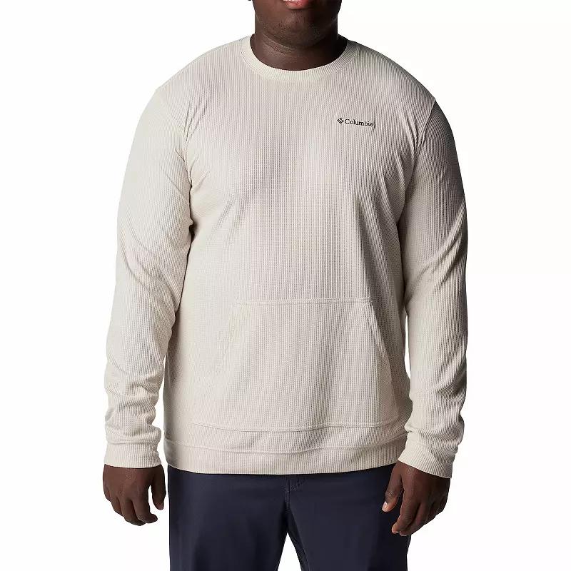 Big & Tall Columbia Pitchstone Knit Crew Sweatshirt, Men's,  Product Image