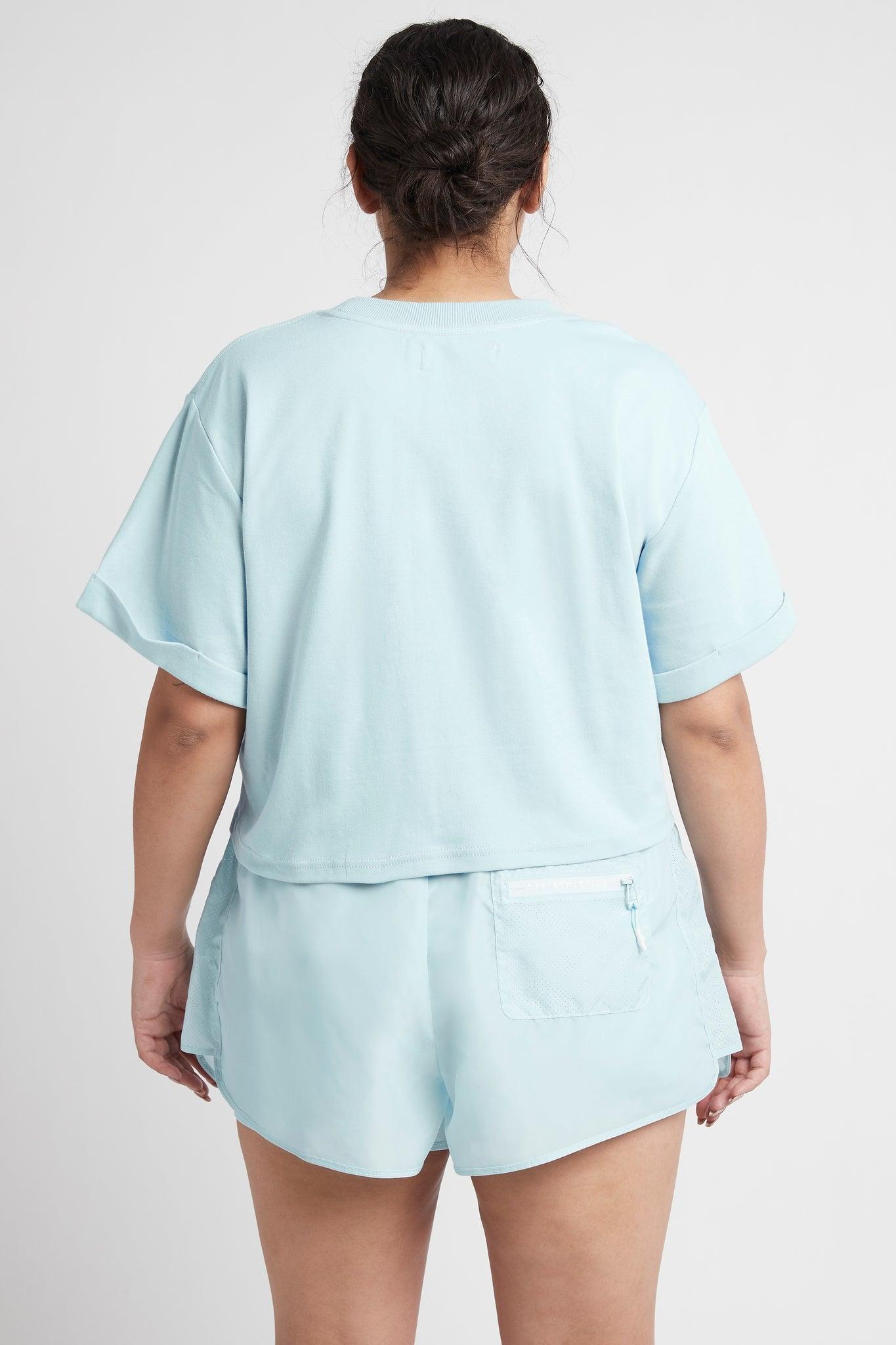 Cropped Embossed Classic Logo T-Shirt 105 Product Image