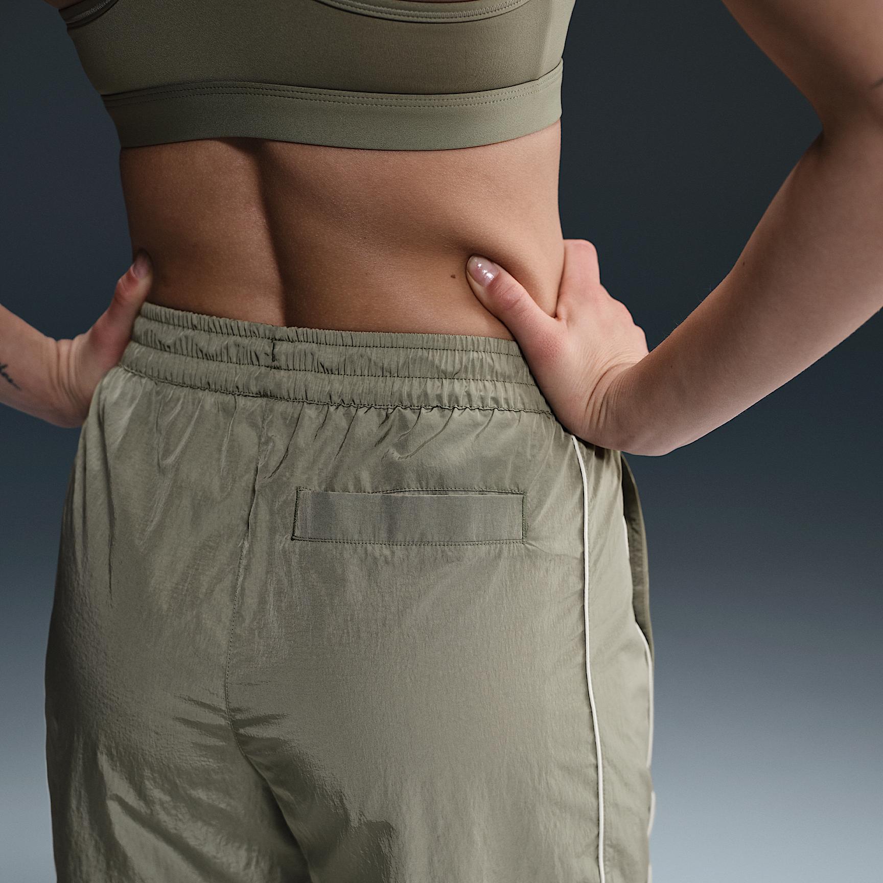 Womens Nike Windrunner High-Waisted Woven Open-Hem Pants Product Image