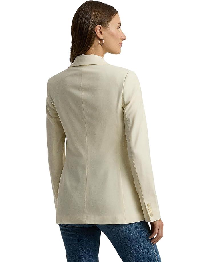 Glen Plaid Cotton Blend Twill Blazer Product Image