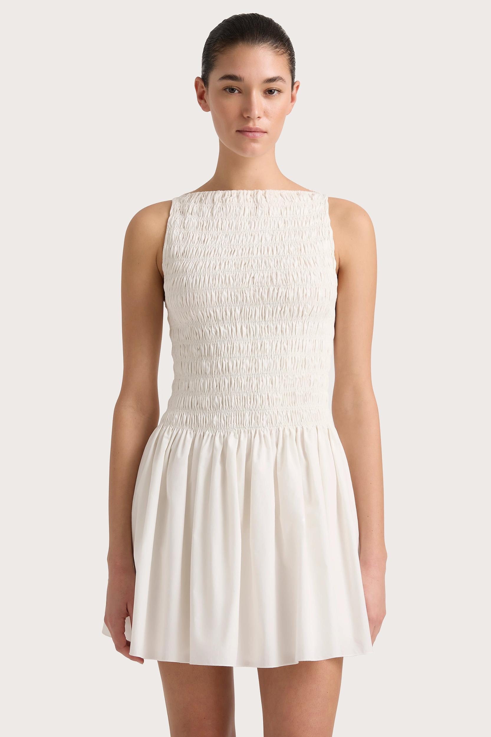 Noa Mini Dress White - Final Sale Product Image