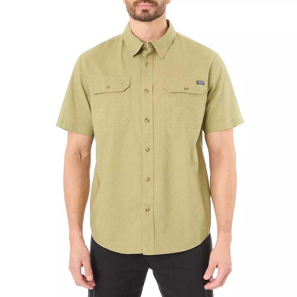 Mens Smith's Workwear Sandwashed Work Shirt, Men's,  Product Image