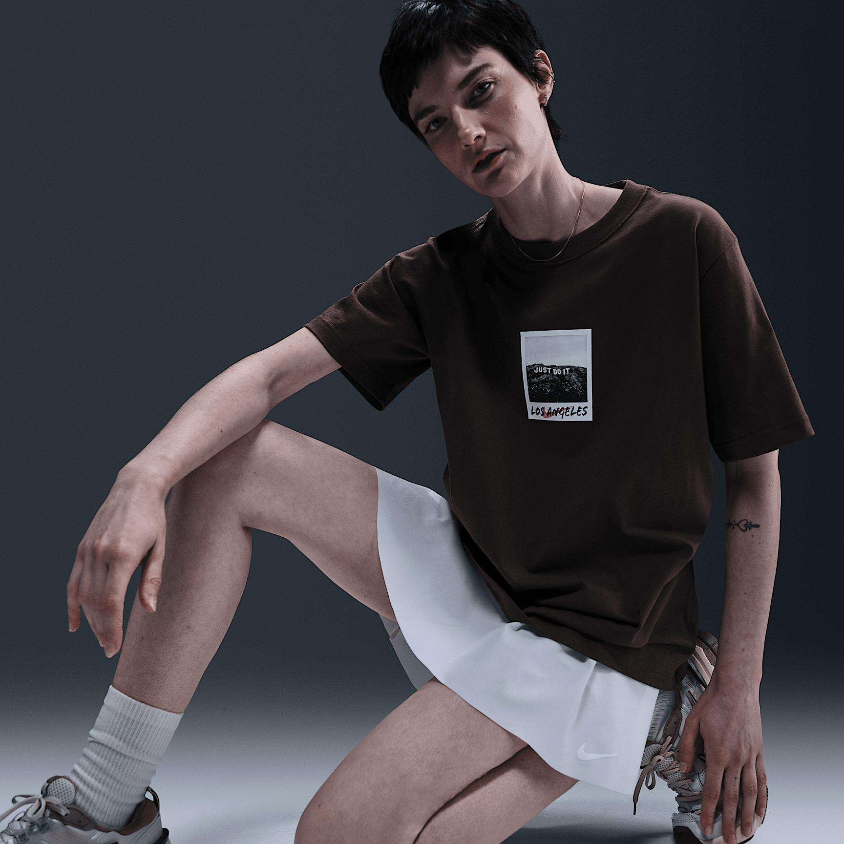 Nike Sportswear Women's Crew-Neck T-Shirt Product Image