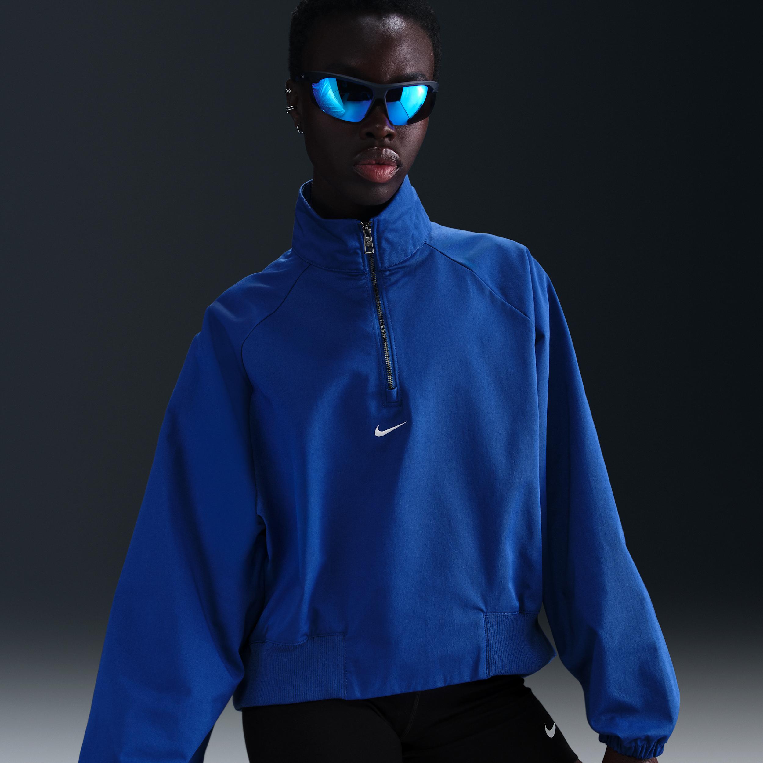 Nike Sportswear Collection Women's Oversized Twill 1/4-Zip Top Product Image
