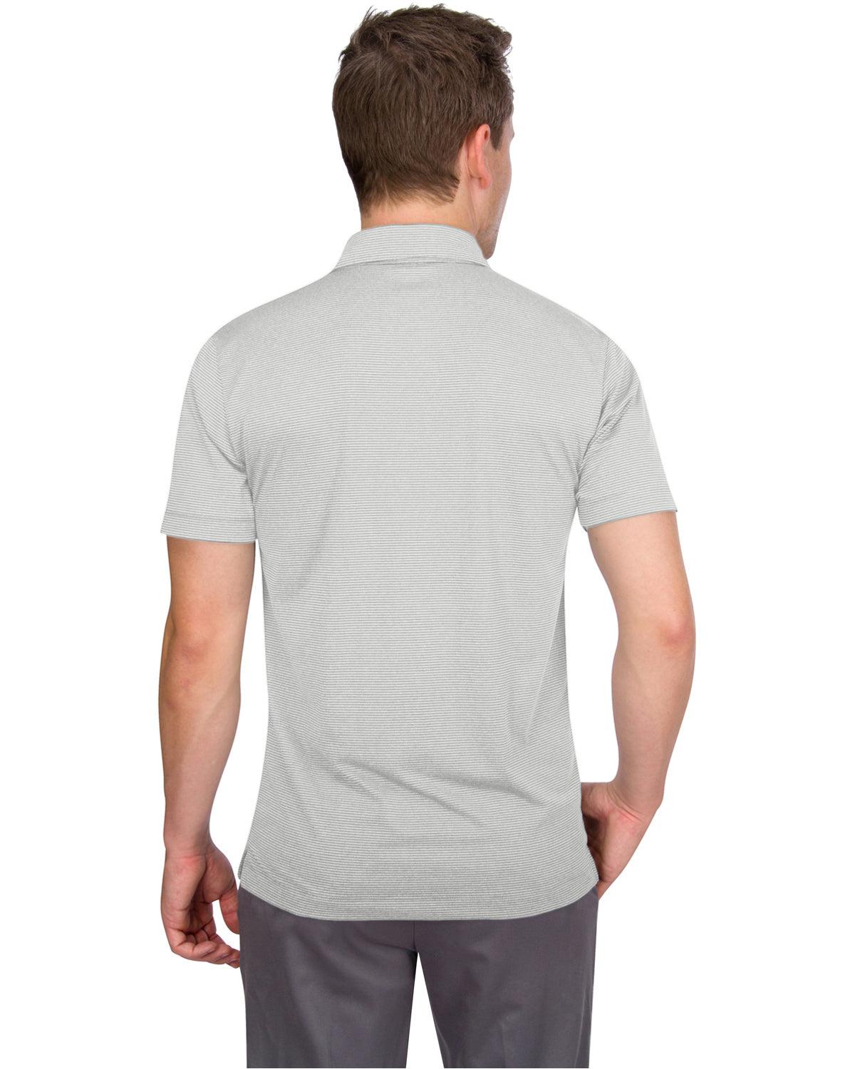 Three Sixty Six Men’s Thin-Striped Golf Polo Shirt Male Product Image