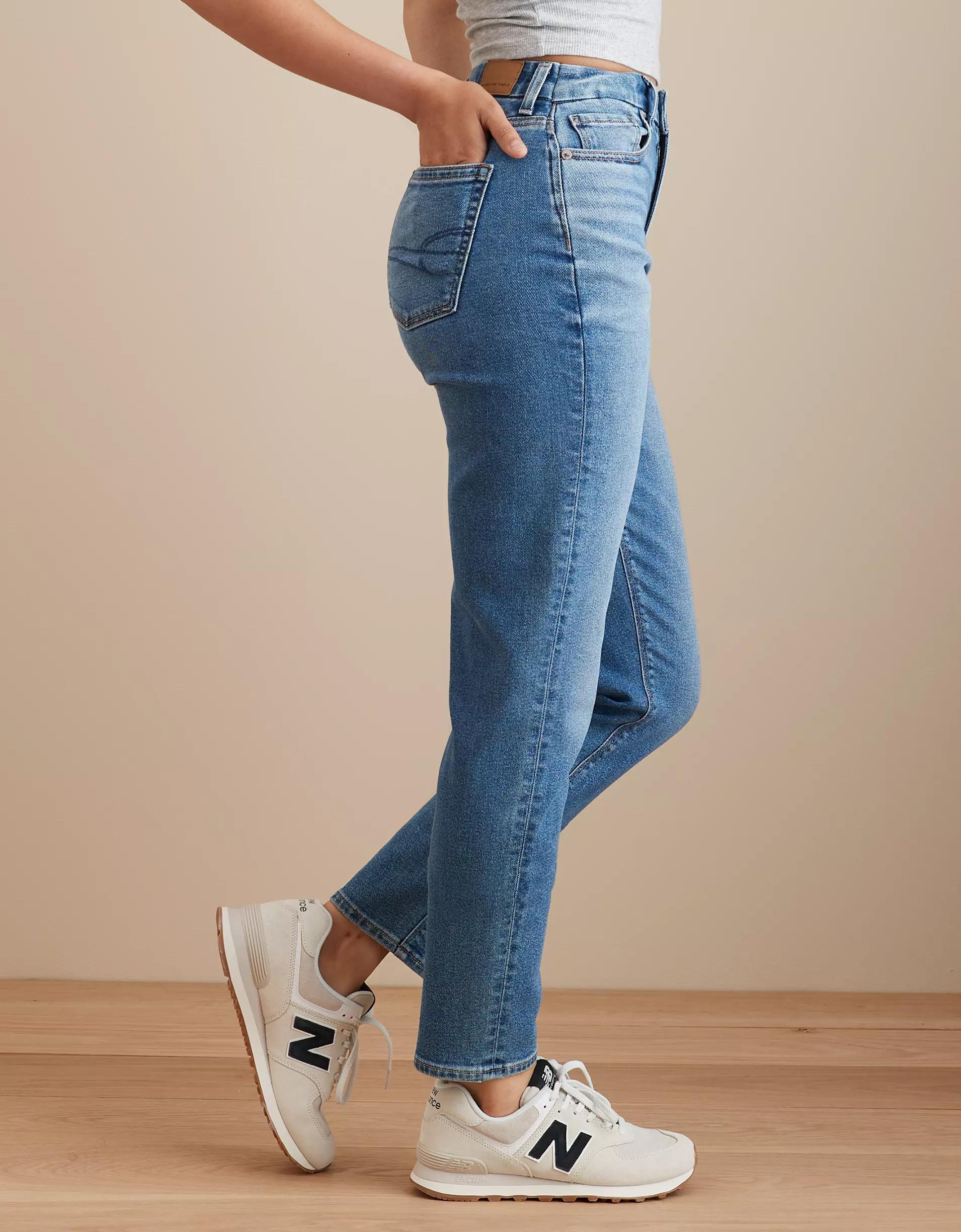AE Stretch Curvy Mom Jean Product Image