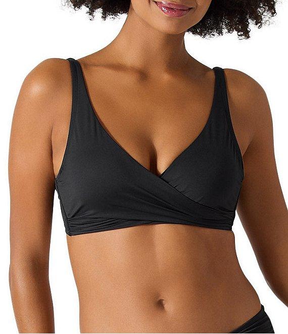 Tommy Bahama Pearl Solids Shirred Hipster Swim Bottom Product Image