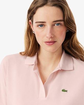 Relaxed Fit Fluid Piqué Polo Shirt Product Image