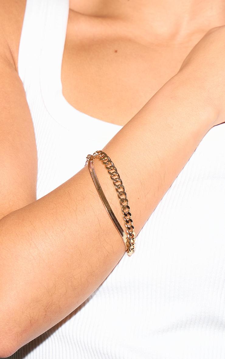 Gold Assorted 2 Pack Bracelet Product Image