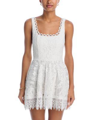 Havana Lace Mini Dress Product Image