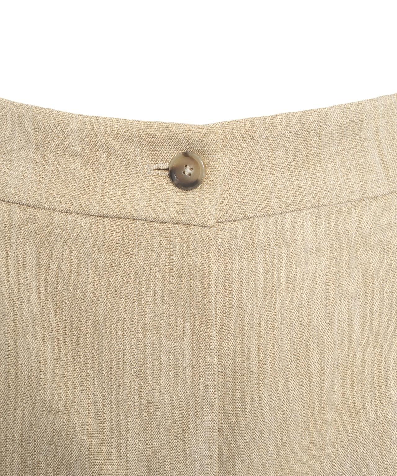 Wide leg pants with pleats Product Image