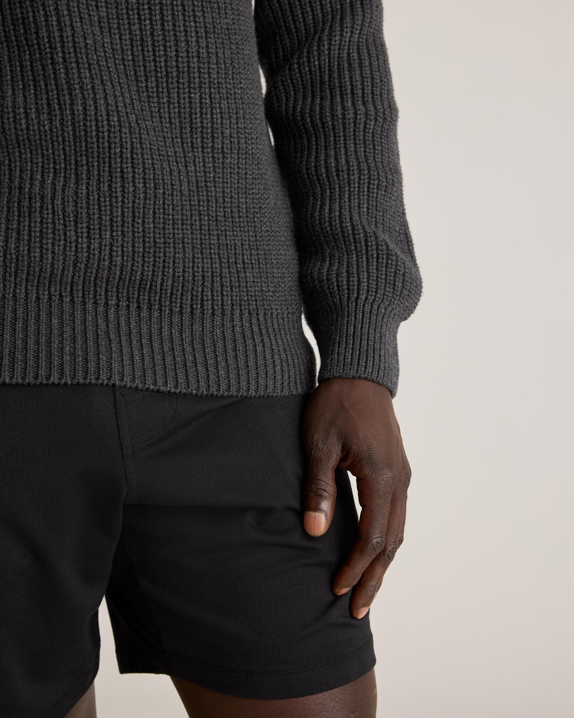 Quince | Men's Fisherman Crew Sweater Organic Cotton Product Image