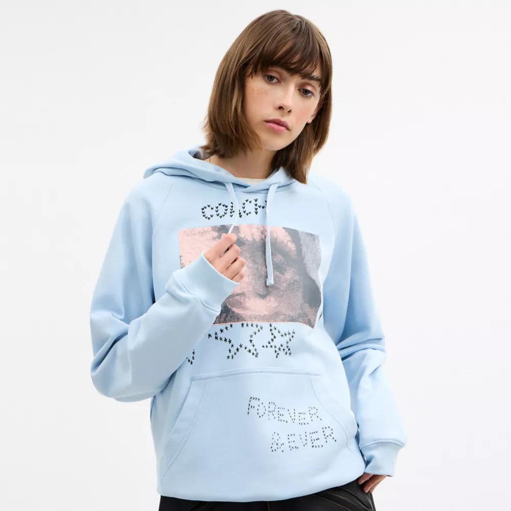 Bunny Graphic Hoodie Product Image